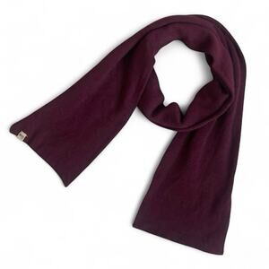 Minus33 Maroon Merino Wool Knit Scarf